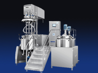 SME-BE500L真空乳化機(jī)，下均質(zhì)螺帶攪拌